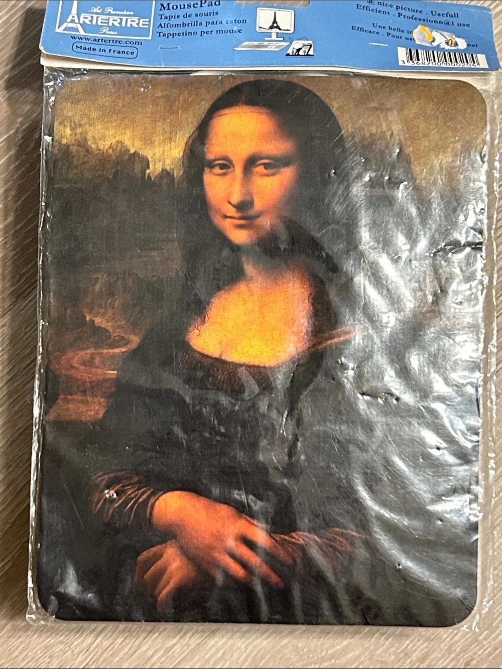 Aerertre Paris New In Packaging Mona Lisa Artwork Mousepad